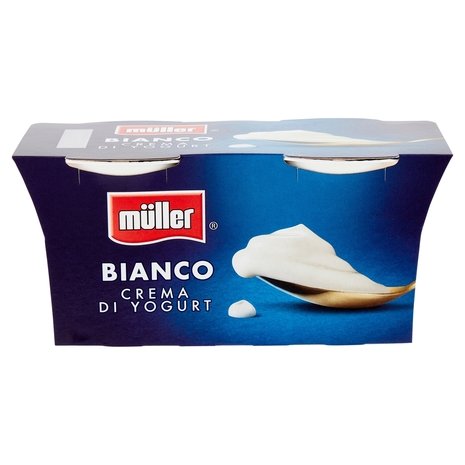 Crema di Yogurt Bianco, 2x125 g